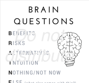 informed consent questions