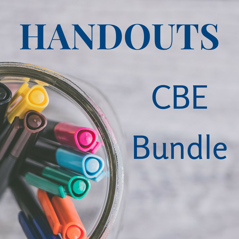 cbe teacher handouts downloadable class
