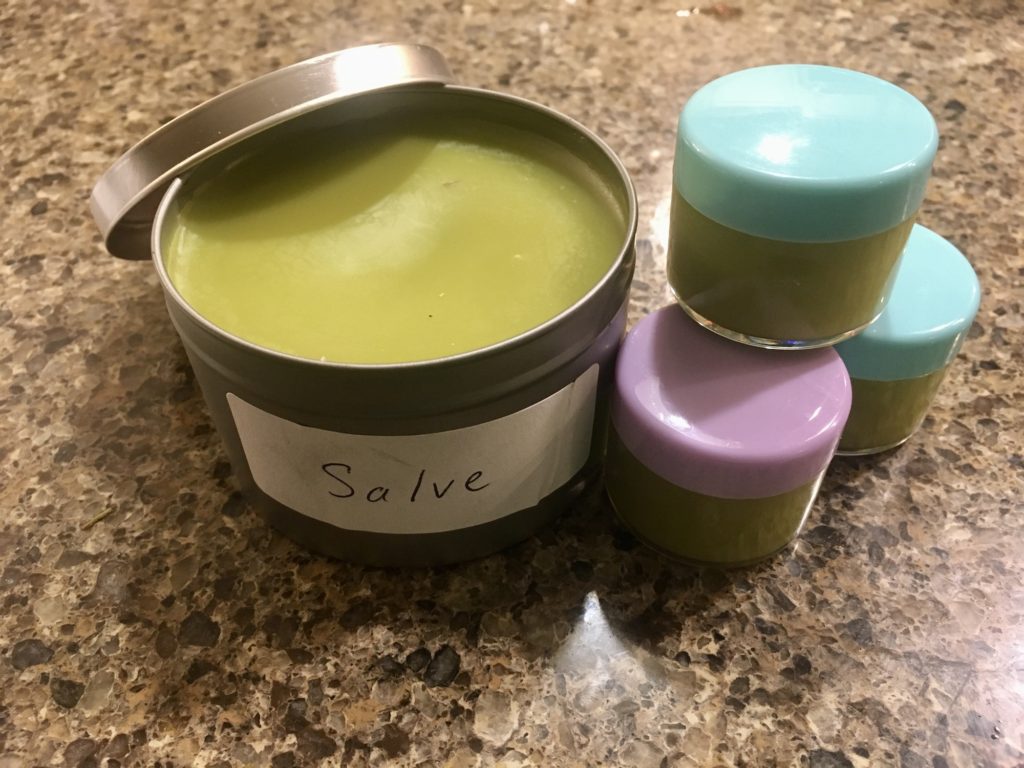 herbal green salve