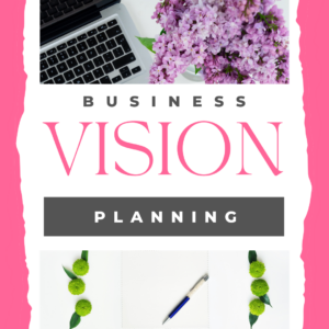 Business Vision Planning worksheet
