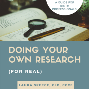 doing your own research evidence based