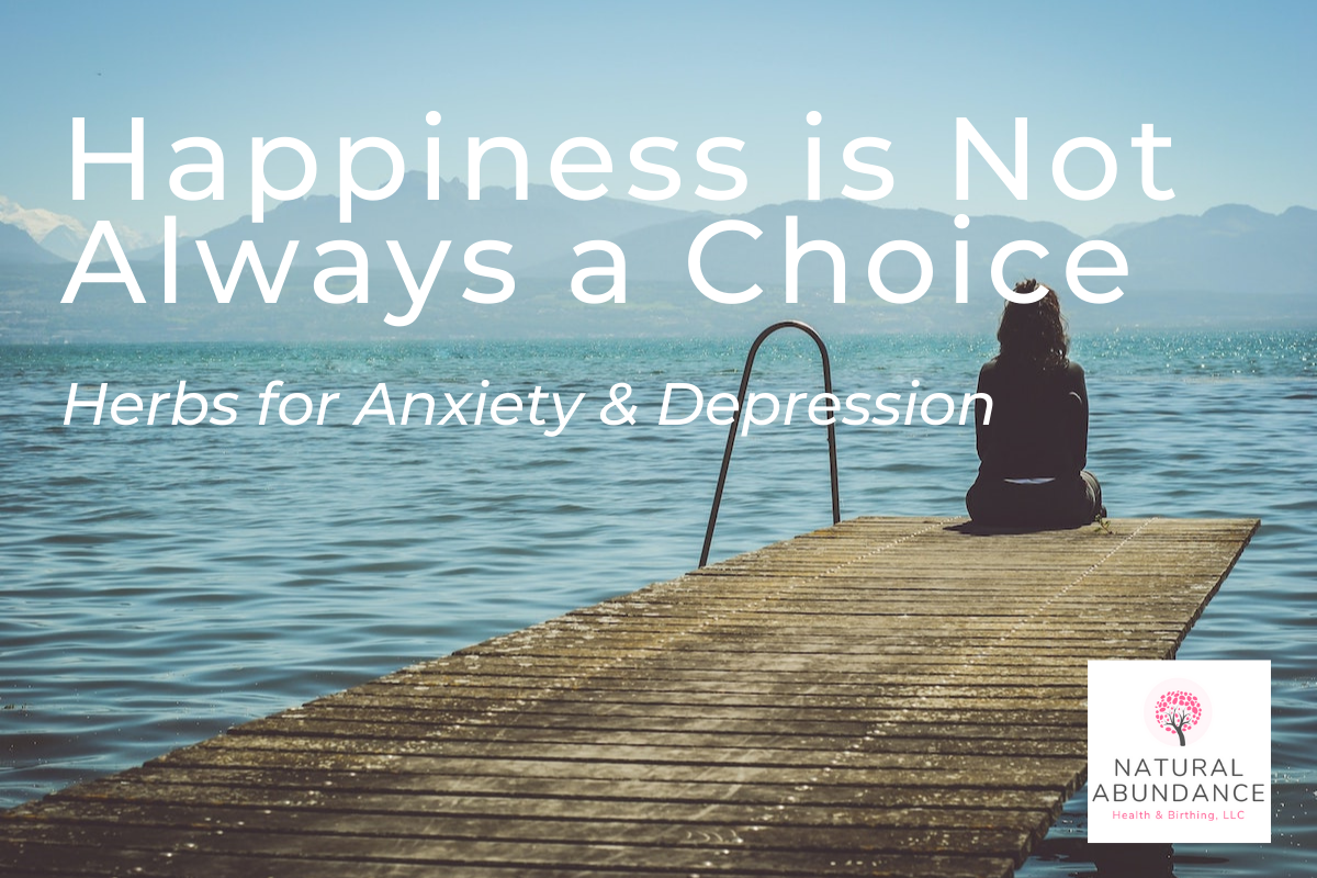 herbs for anxiety & depression