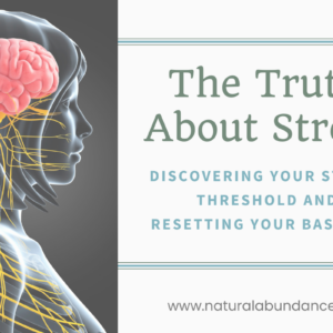 The Truth About Stress: Discovering your stress threshold and resetting your baseline