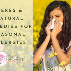 Herbs and natural remedies for seasonal allergies
