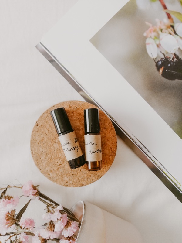 Intro to aromatherapy, essential oil bottles